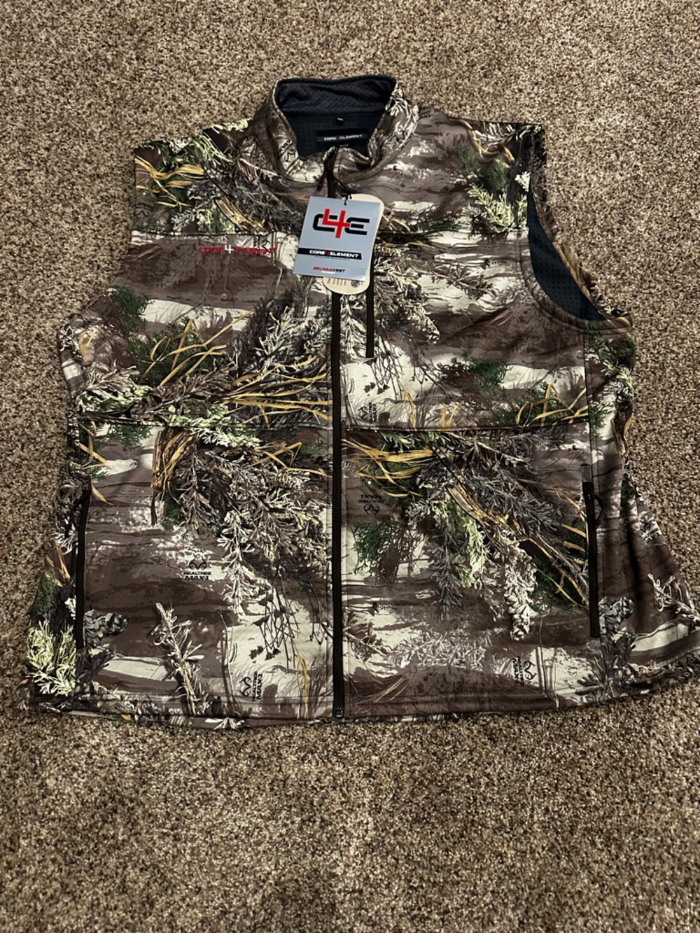 Core 4 Elements Selway Vest Max 1 Camo NWT